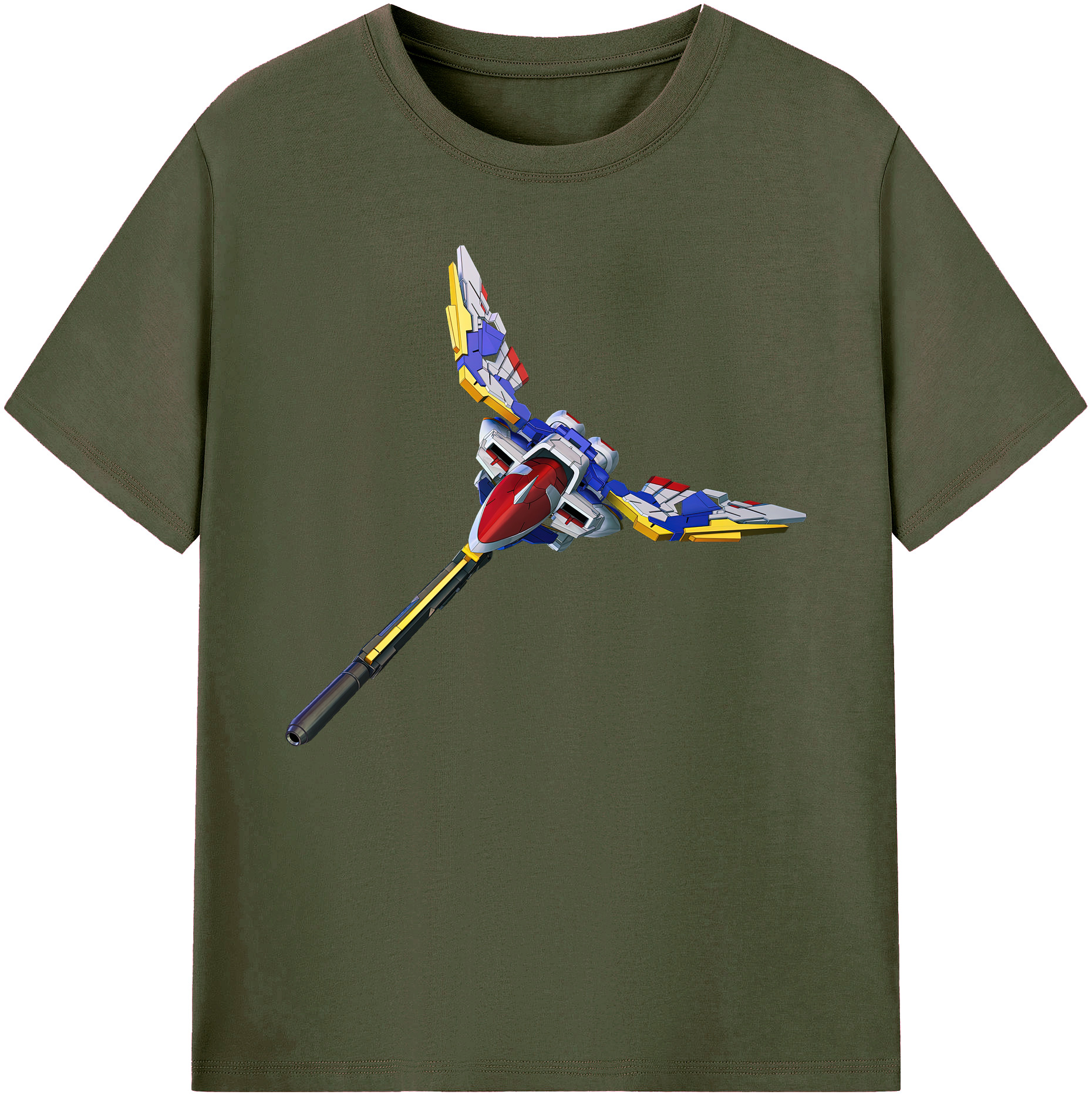 （画像用） 機動戦士ガンダム Mobile Suit Gundam 綿100％ メンズ半袖Tシャツ｜肌触りやわらか＆通気性